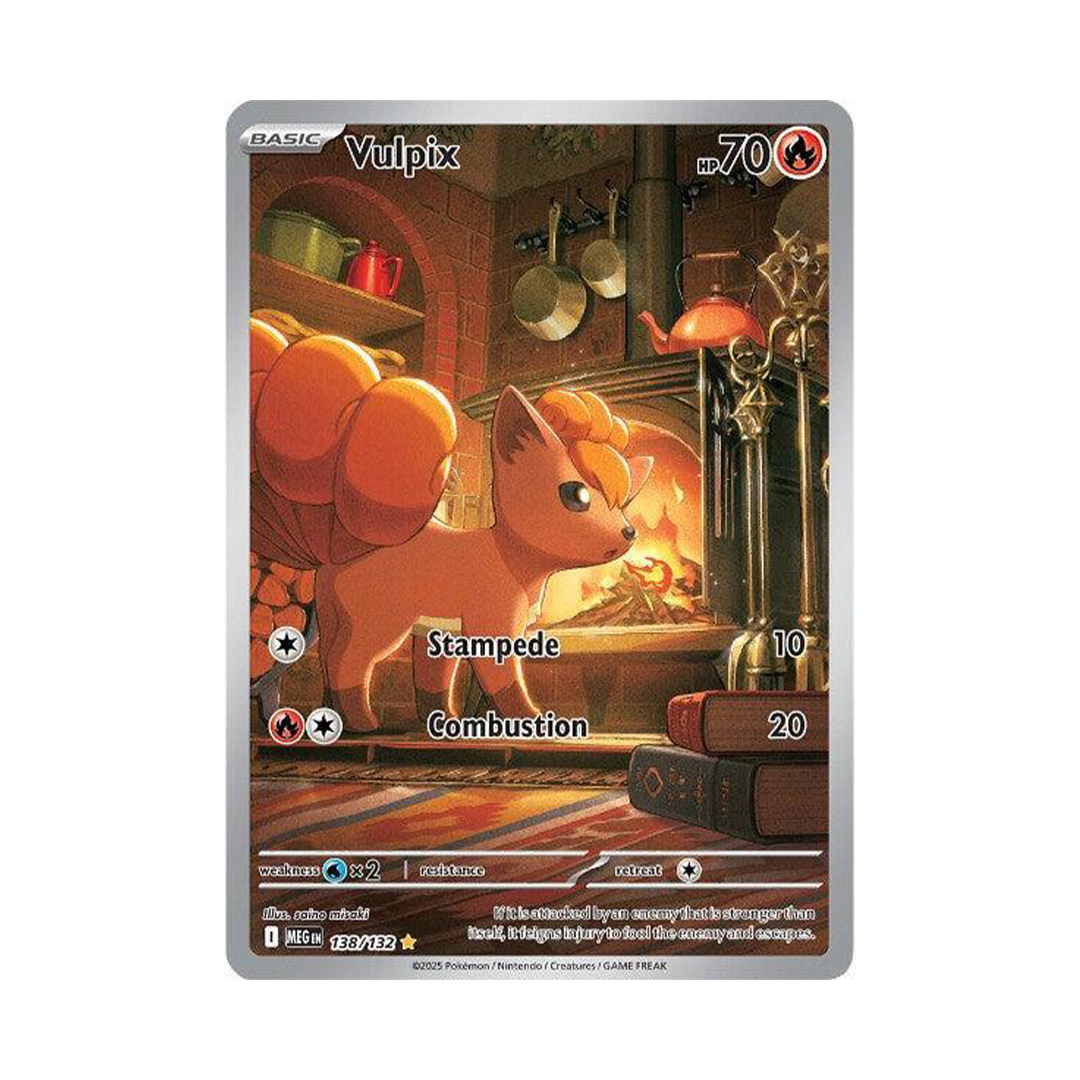 Vulpix - Mega Evolution - Illustration Rare - 138/132