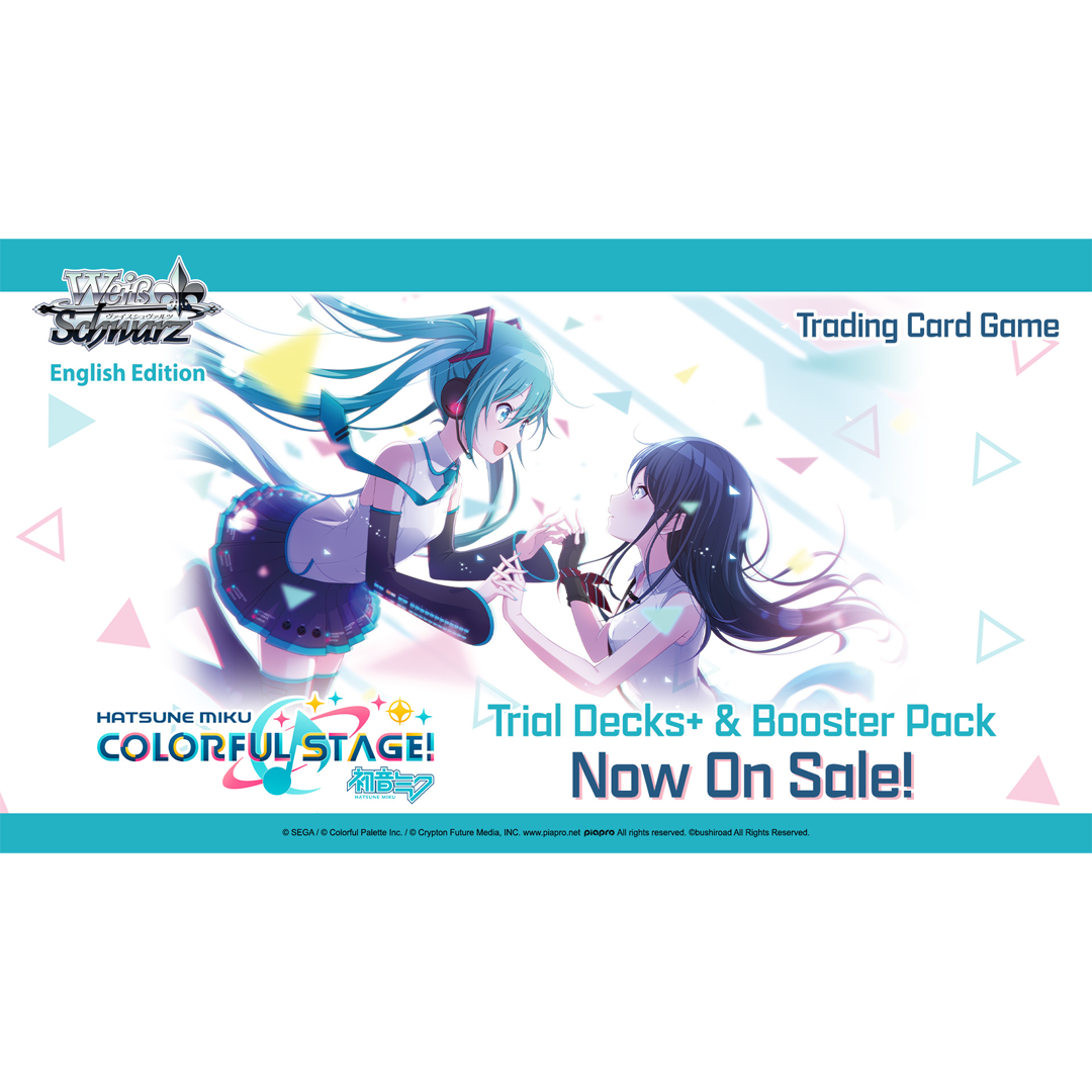 Hatsune Miku Colorful STAGE! Weiss Schwarz Booster Box Hatsune Miku Colorful STAGE! Weiss Schwarz Booster Box