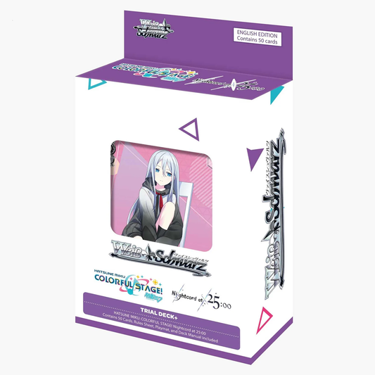 Weiss Schwarz - Hatsune Miku: Colourful Stage! - Nightcord at 25:00 Trial Deck+