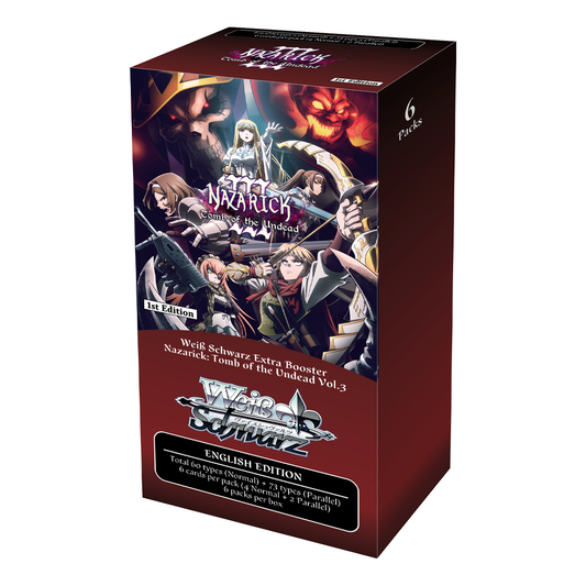 Weiss Schwarz - Nazarick: Tomb of the Undead Vol.3 - Extra Booster Box