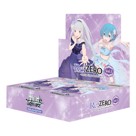 Weiss Schwarz - Re:ZERO - Starting Life in Another World - Vol.3 - Booster Box