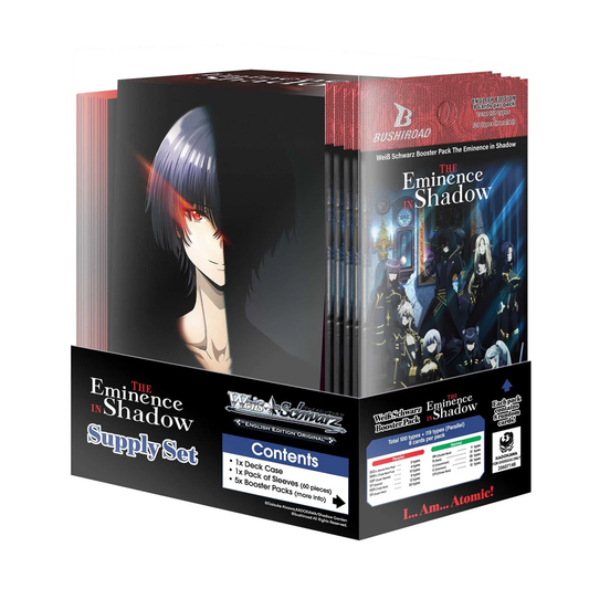 Weiss Schwarz - The Eminence in Shadow - Supply Set