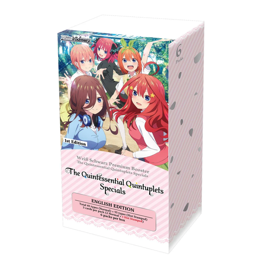 Weiss Schwarz - The Quintessential Quintuplets Specials - Premium Booster Box (6x Packs)