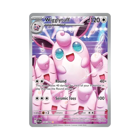 Wigglytuff - Phantasmal Flames - Illustration Rare - 105/094