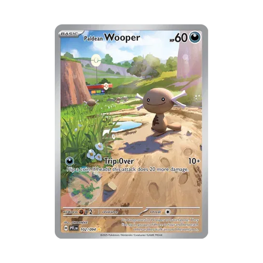 Wooper - Phantasmal Flames - Illustration Rare - 102/094