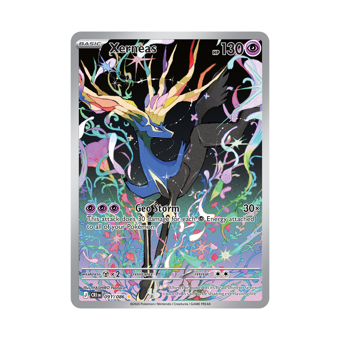Xerneas - Chaos Rising - Illustration Rare - 091/086