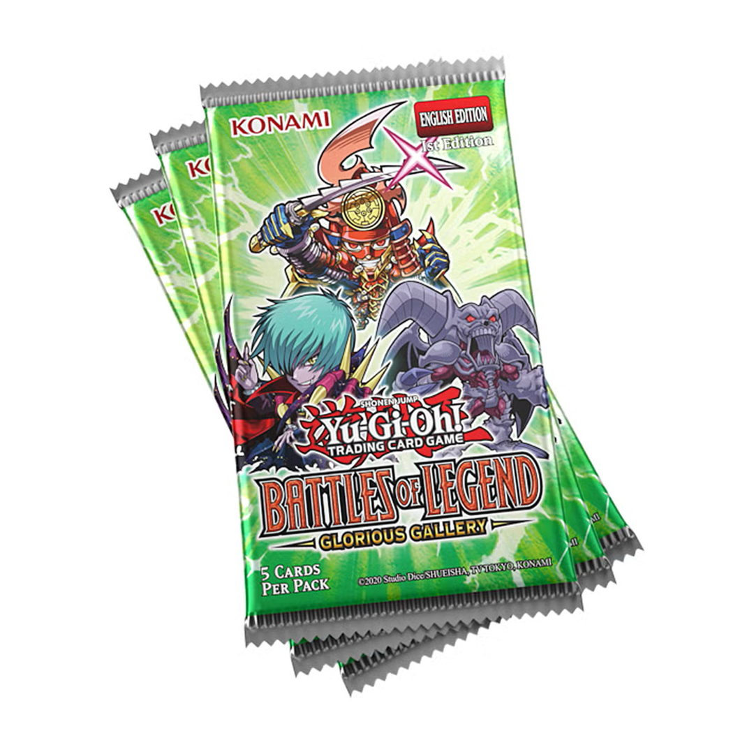 yugioh booster box uk Yu-Gi-Oh! - Battles of Legend: Glorious Gallery