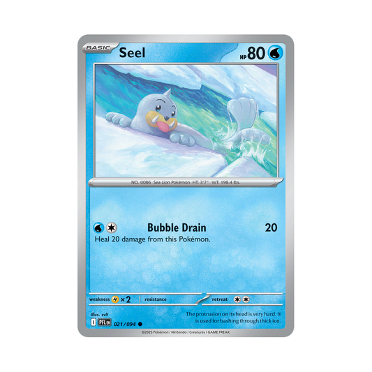 Seel 021/094 Phantasmal Flames Pokémon card