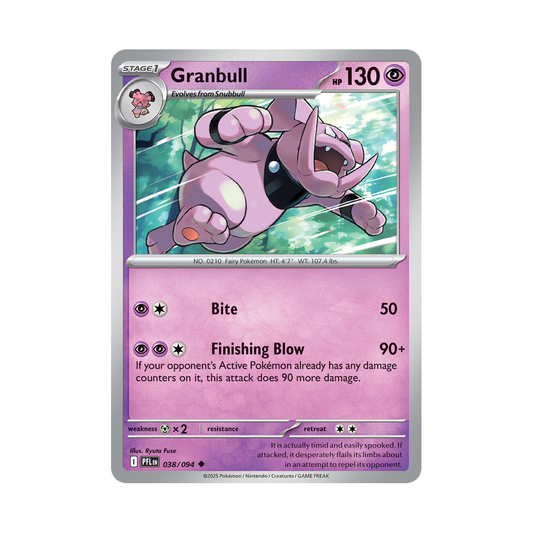 Granbull 038/094 Phantasmal Flames Pokémon card