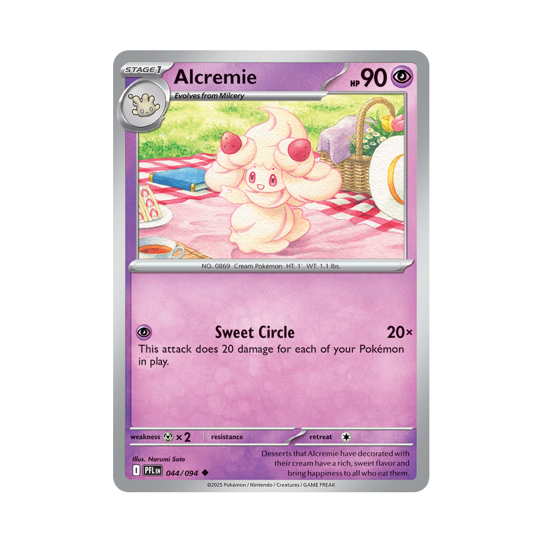 Alcremie 044/094 Phantasmal Flames Pokémon card