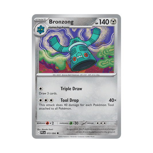 Bronzong 072/094 Phantasmal Flames Pokémon card