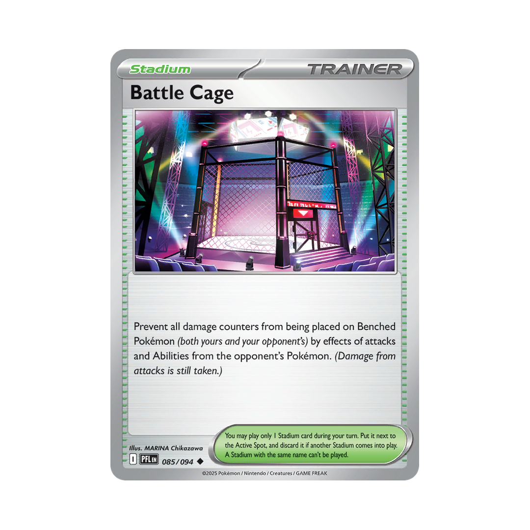 Battle Cage 085/094 Phantasmal Flames Pokémon card