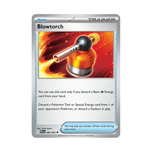 Blowtorch 086/094 Phantasmal Flames Pokémon card