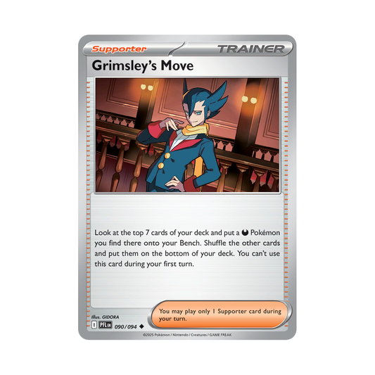 Grimsley's Move 090/094 Phantasmal Flames Pokémon card