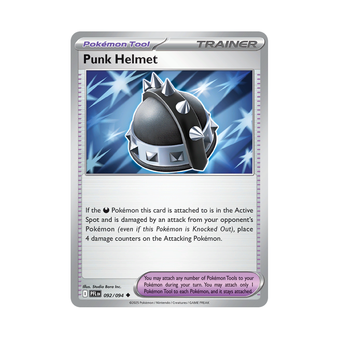 Punk Helmet 092/094 Phantasmal Flames Pokémon card