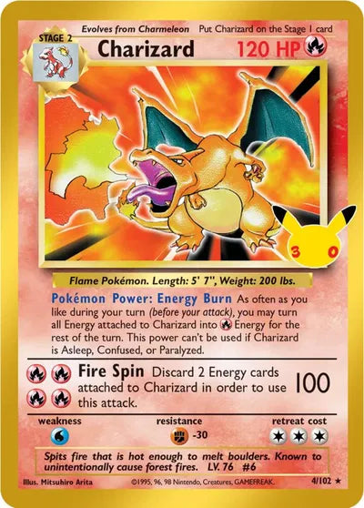Charizard - 30th Classic Collection - 4/102