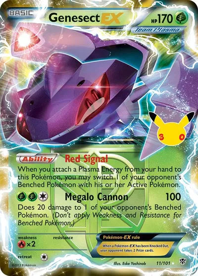 Genesect EX - 30th Classic Collection - 11/101