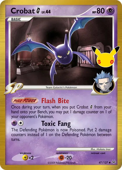 Crobat Lv. 55 - 30th Classic Collection - 47/127