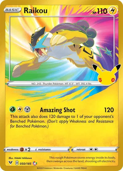 Raikou - 30th Classic Collection - 050/185