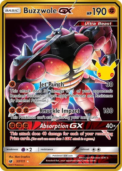 Buzzwole GX - 30th Classic Collection - 57/111